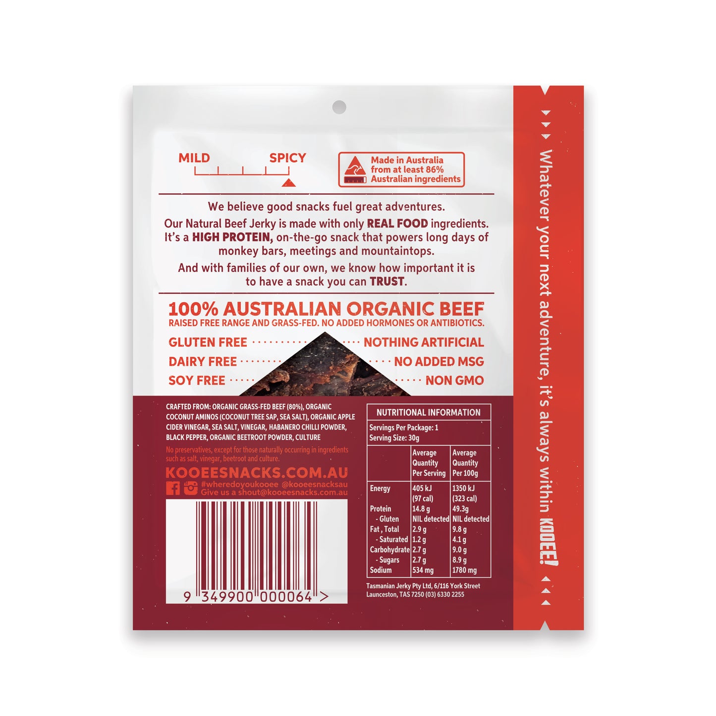 Habanero Chilli | Beef Jerky