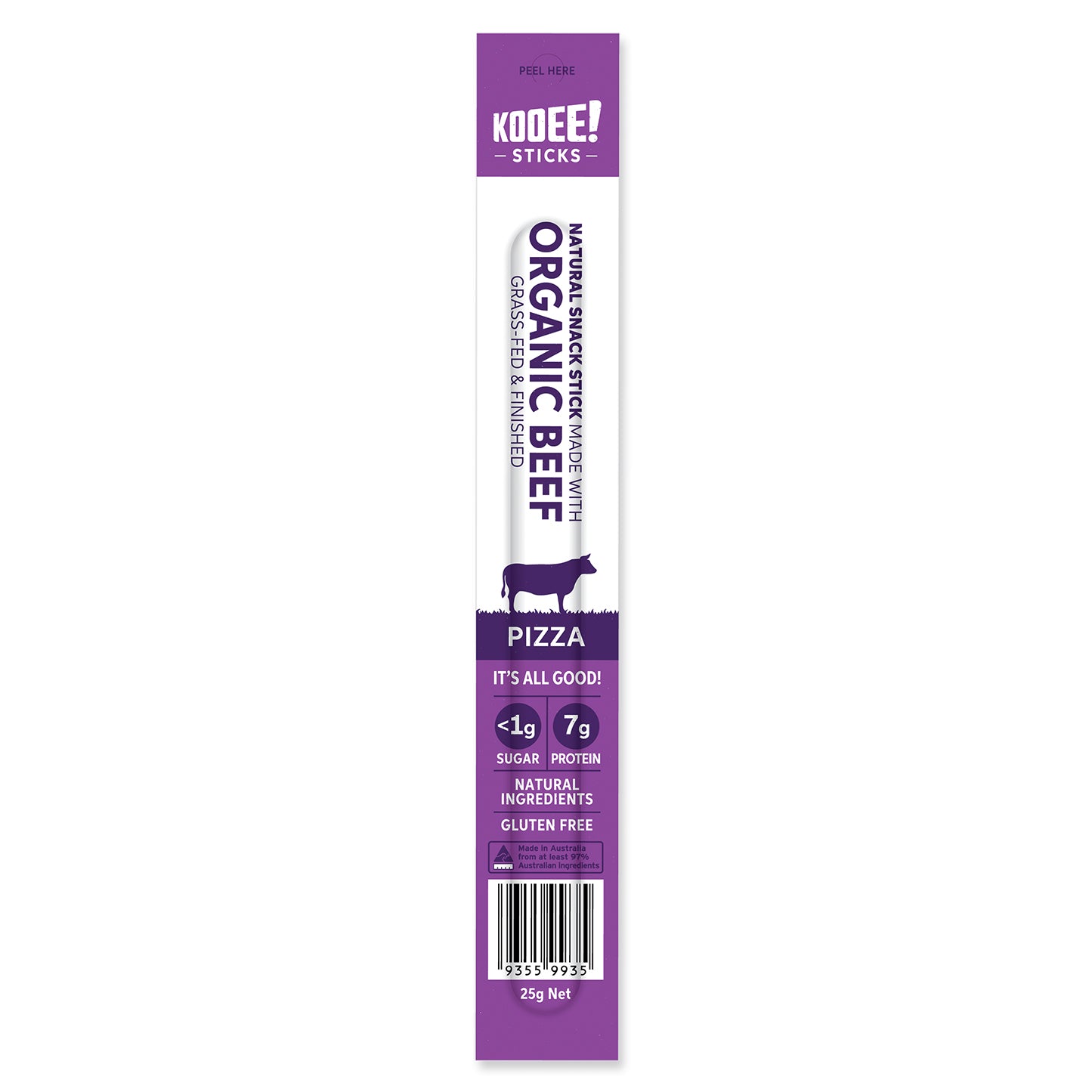 Pizza | Organic Beef Sticks (20 Sticks)