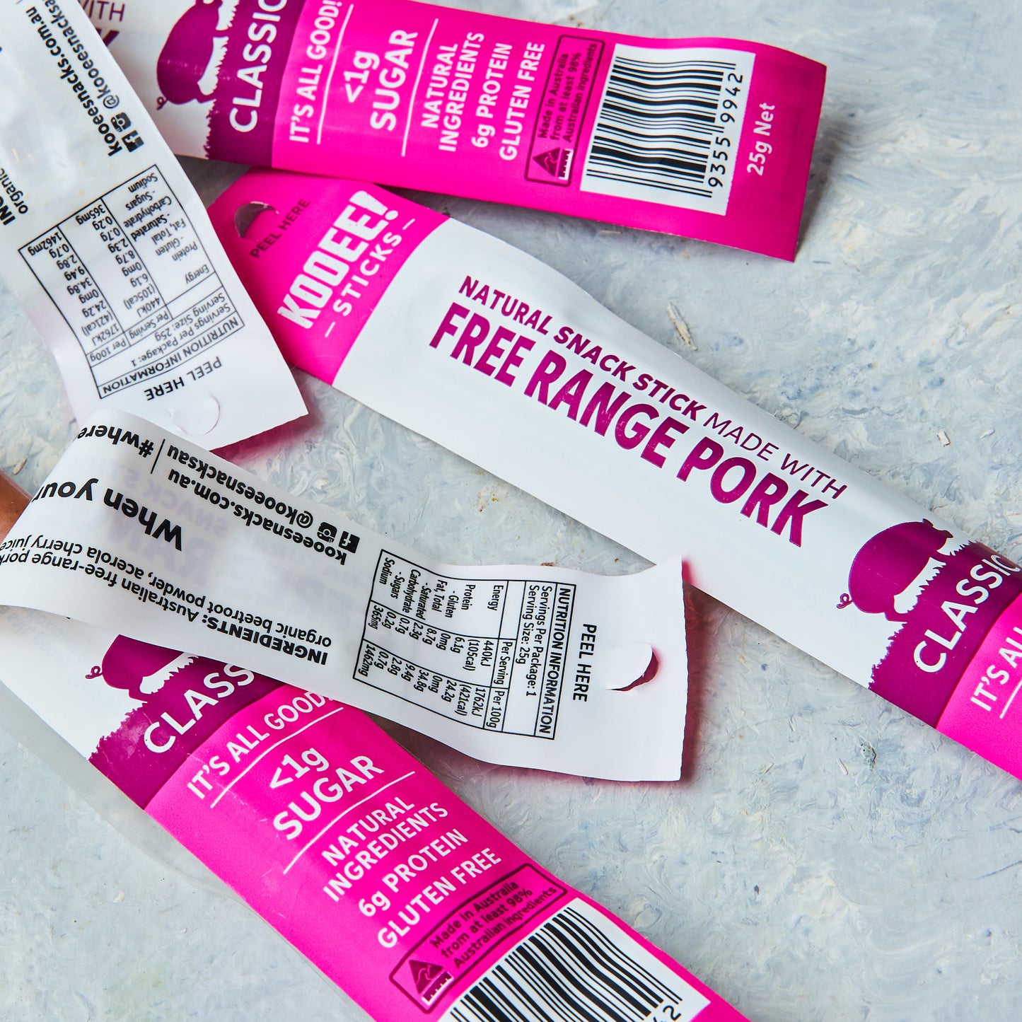 Classic | Free Range Pork Sticks (20 Sticks)