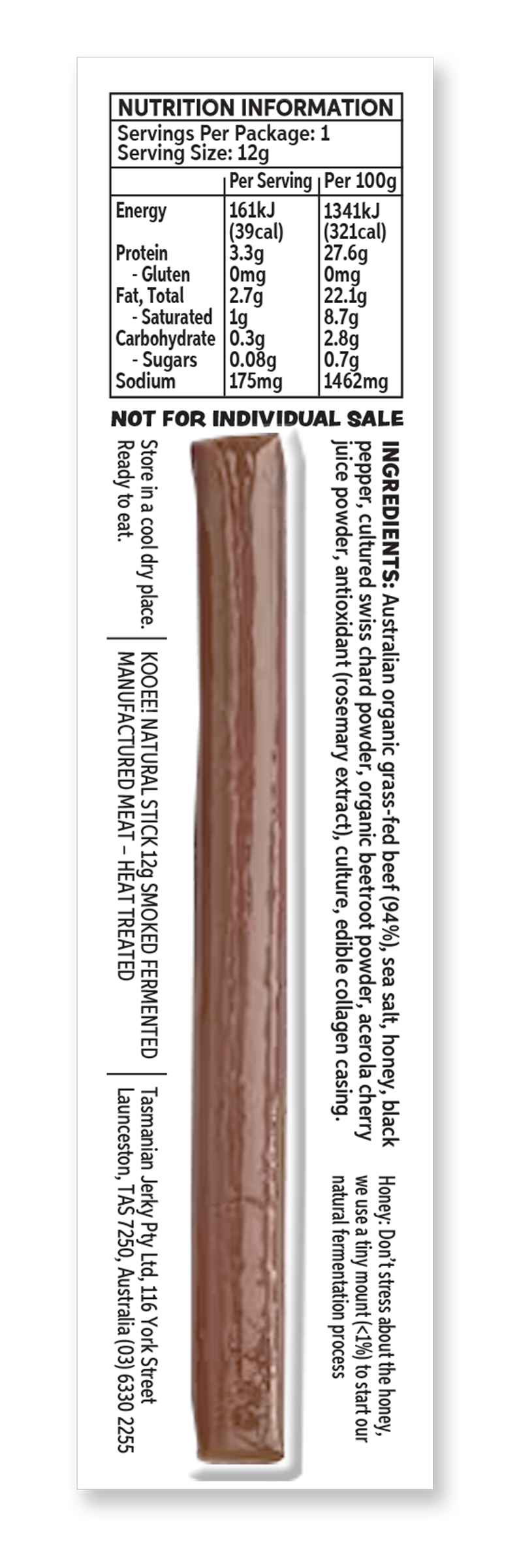 Minis | Original Hero | 12g Beef Sticks