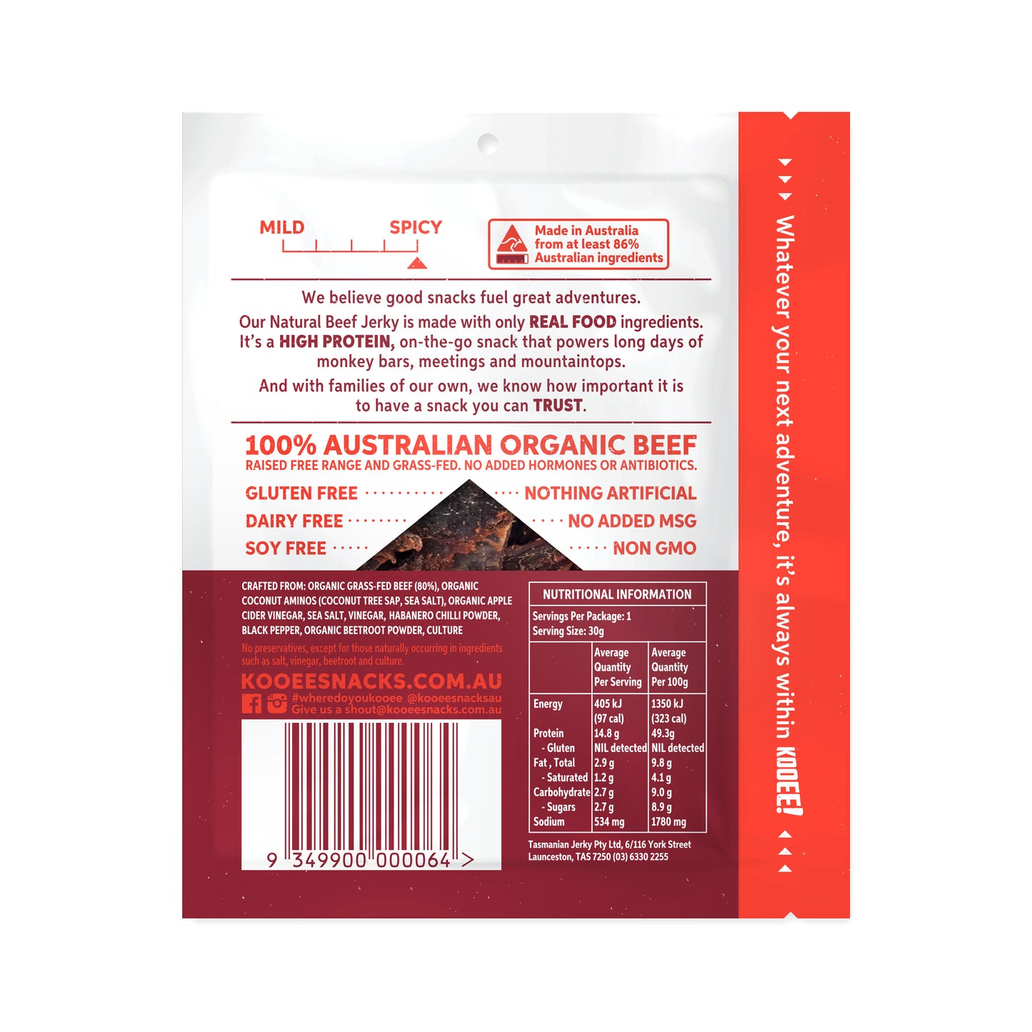 Habanero Chilli | Beef Jerky