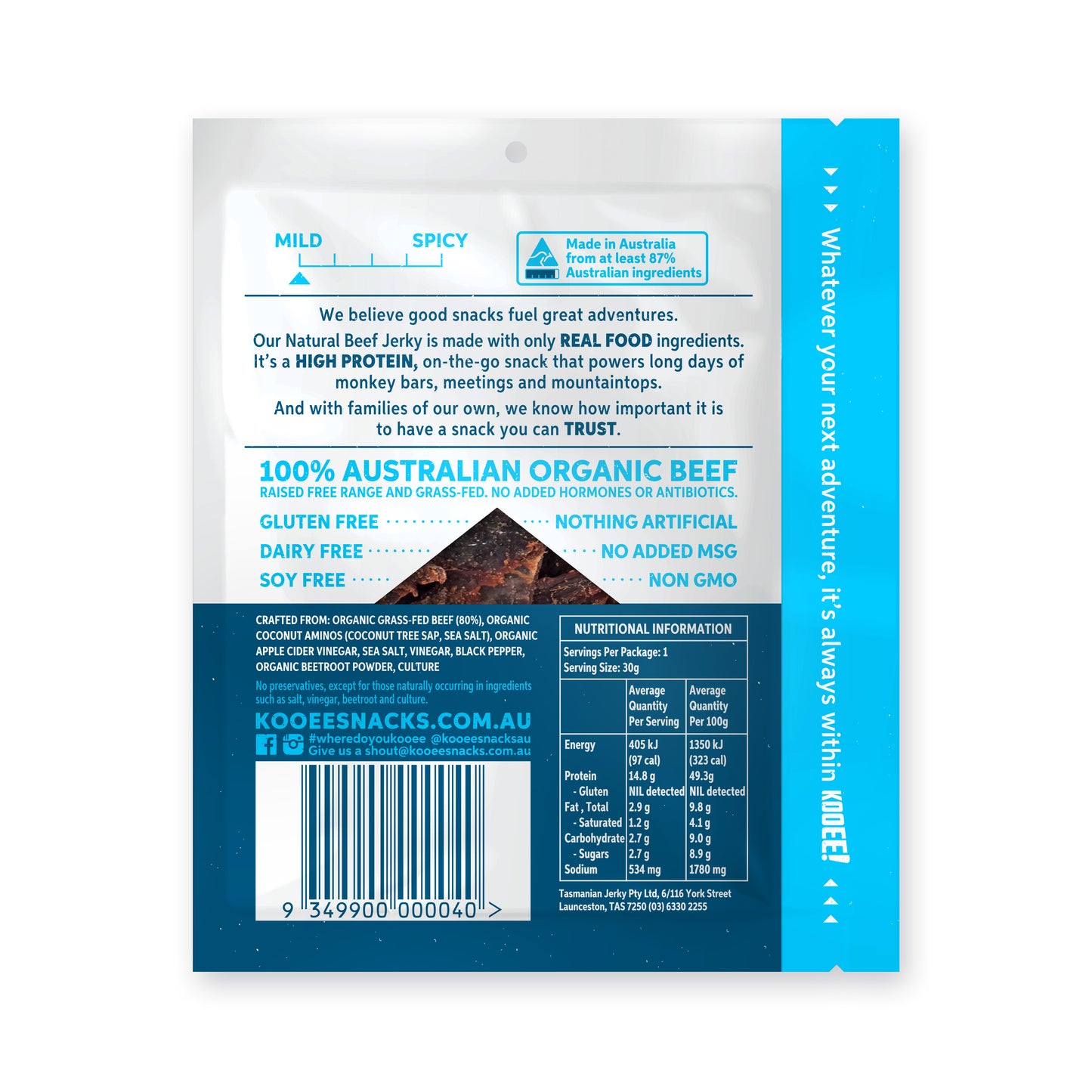 Sea Salt | Beef Jerky