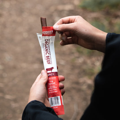 Spicy | Organic Beef Sticks (20 Sticks)