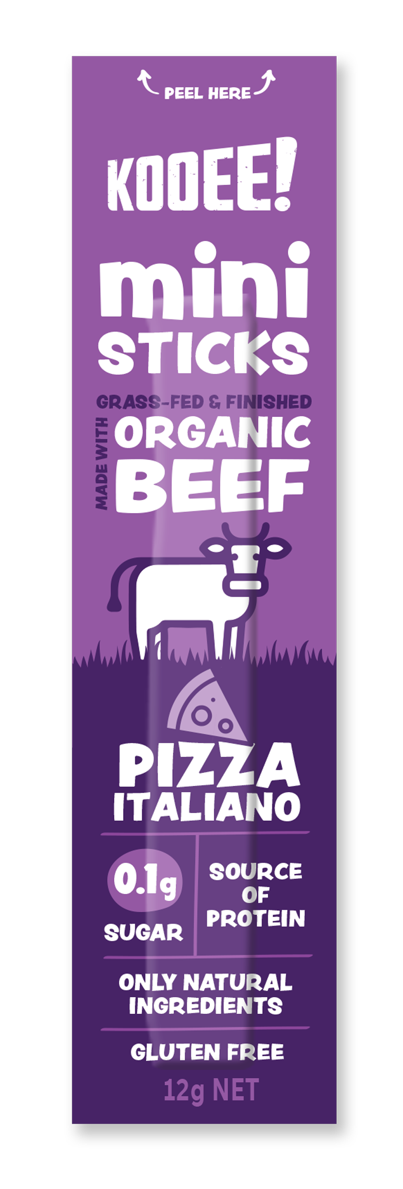Minis | Pizza Italiano | 12g Beef Sticks
