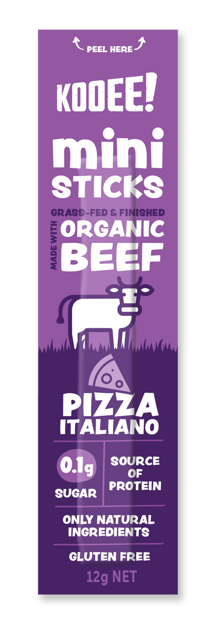 Minis | Pizza Italiano | 12g Beef Sticks