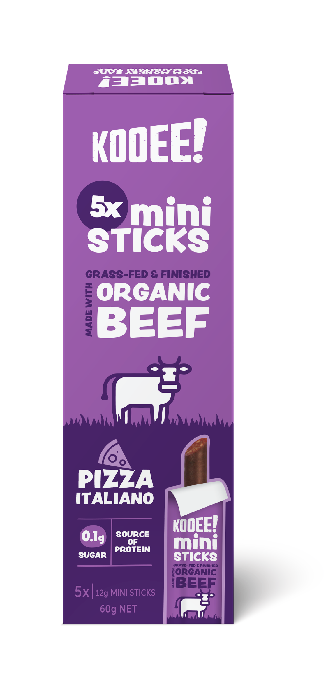 Minis | Pizza Italiano | 12g Beef Sticks