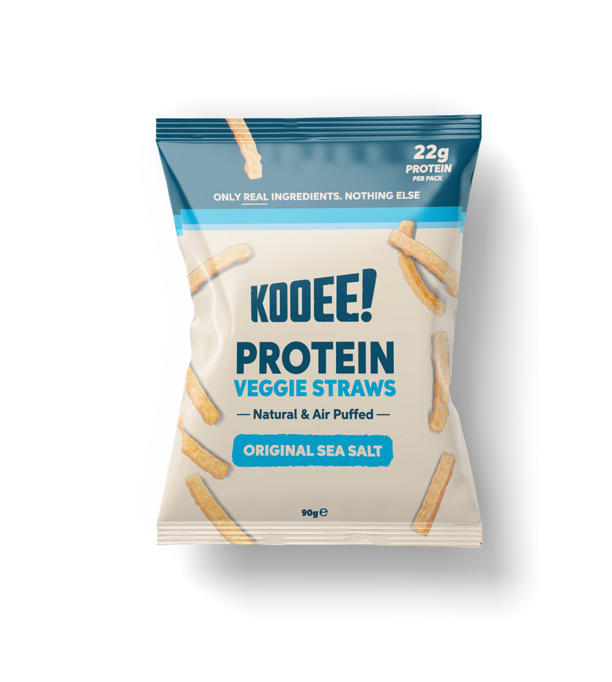 Original Sea Salt | Protein Veggie Straws (6 × 90g)