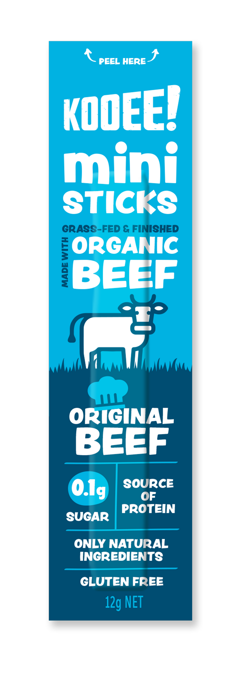 Minis | Original Hero | 12g Beef Sticks – KOOEE! Snacks
