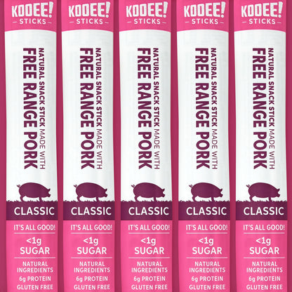 Classic | Free Range Pork Sticks (20 Sticks)